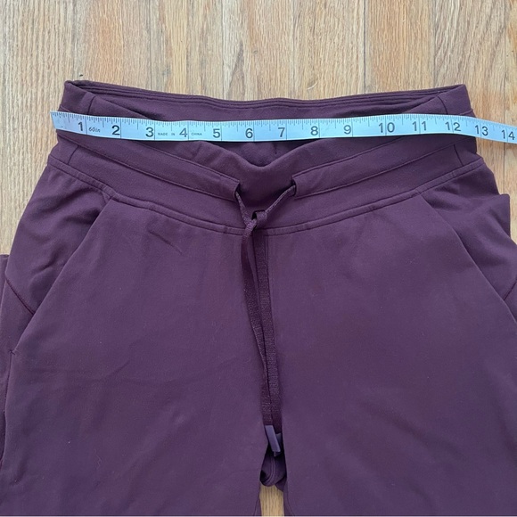 Lululemon Ready to Rulu Burgundy Jogger Lounge Pants Size 4 Soft Stretch Dance - Picture 9 of 11